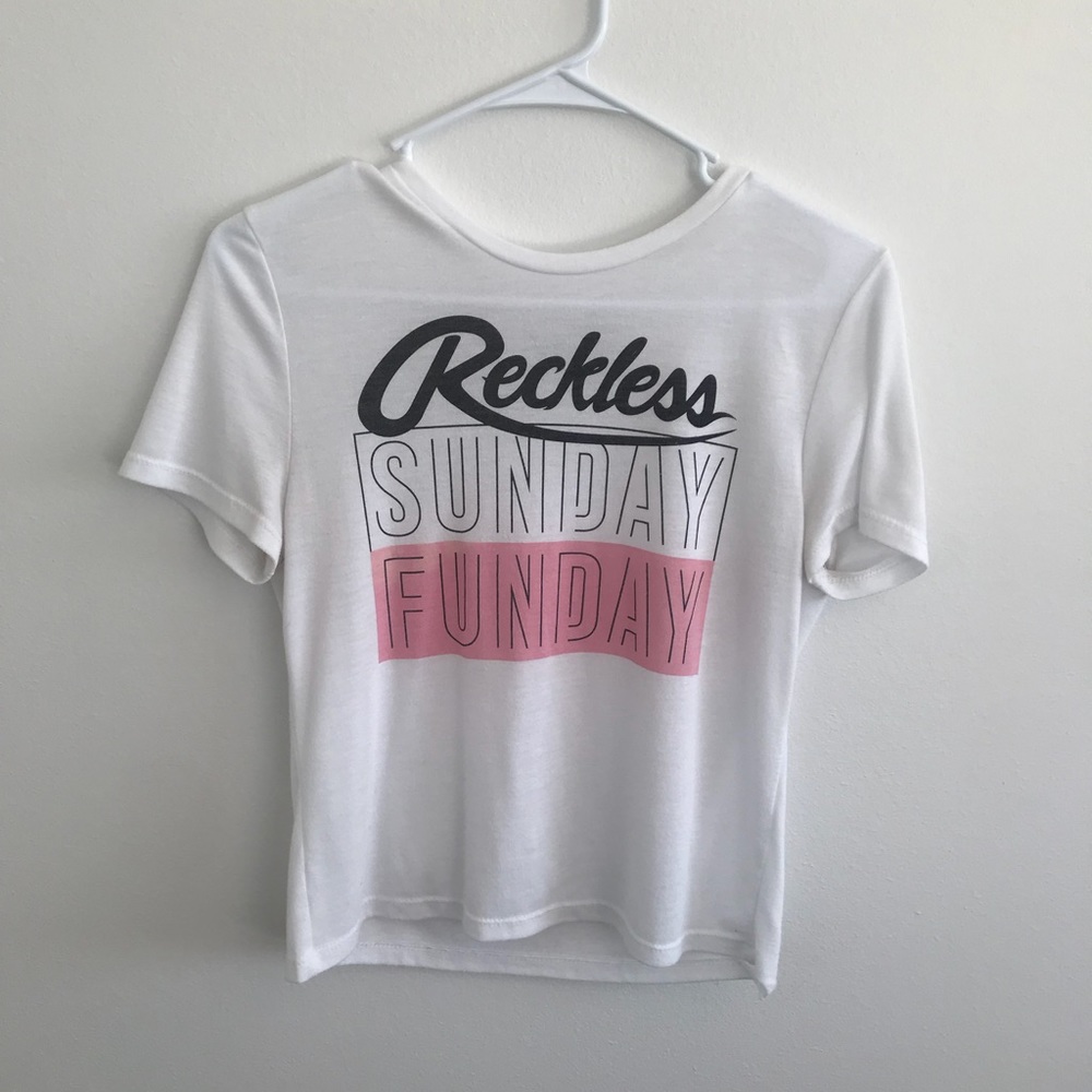 Young & Reckless White Tee